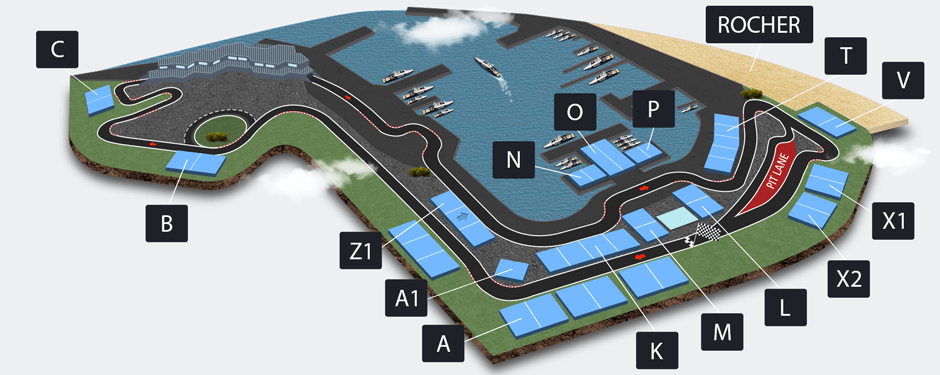 Circuit map