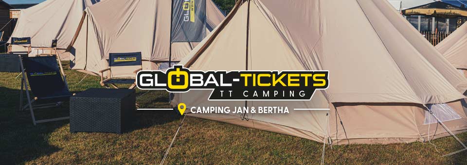 MotoGP TT-Assen Glamping-Zelt <p>Mit oder ohne Tickets buchen</ p>