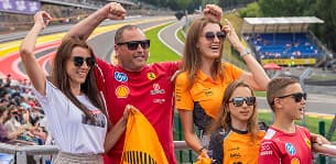 Motorsport-Reisepakete mit Hotel und Tickets